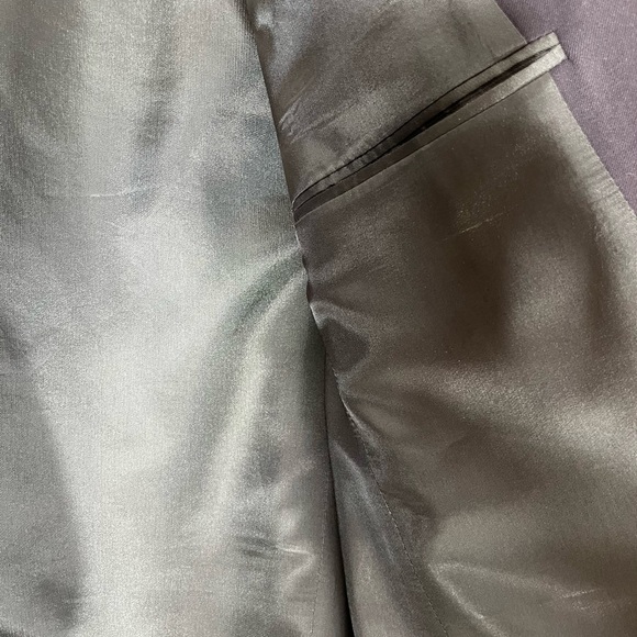 W&J Wilson Chest Size 42” Navy Blazer with Gold Buttons - Picture 7 of 14